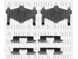 BORG & BECK BBK1060 priedų komplektas, diskinių stabdžių trinkelės 
 Stabdžių sistema -> Diskinis stabdys -> Stabdžių dalys/priedai