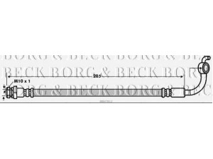 BORG & BECK BBH7812 stabdžių žarnelė 
 Stabdžių sistema -> Stabdžių žarnelės
NA75-43-990, NA75-43-990A