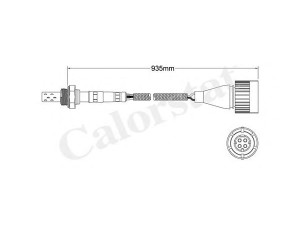 CALORSTAT by Vernet LS140182 lambda jutiklis 
 Išmetimo sistema -> Lambda jutiklis
11781734796