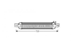 AVA QUALITY COOLING FTA4388 tarpinis suslėgto oro aušintuvas, kompresorius 
 Variklis -> Oro tiekimas -> Įkrovos agregatas (turbo/superįkrova) -> Tarpinis suslėgto oro aušintuvas
0384L7, 51790623, 0384L7