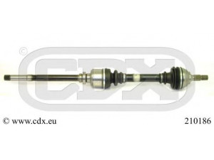 CDX 210186 kardaninis velenas 
 Ratų pavara -> Kardaninis velenas
