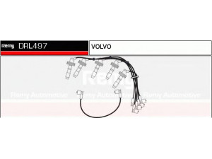 DELCO REMY DRL497 uždegimo laido komplektas 
 Kibirkšties / kaitinamasis uždegimas -> Uždegimo laidai/jungtys
9135546-1, 9135700-4, 9135701, 9146403-2