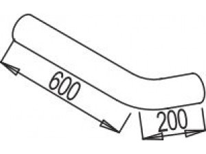 DINEX 80639 išleidimo kolektorius 
 Išmetimo sistema -> Išmetimo vamzdžiai
6772789, 6793521