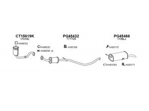 VENEPORTE 450649 išmetimo sistema 
 Išmetimo sistema -> Išmetimo sistema, visa