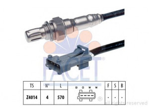 FACET 10.7082 lambda jutiklis 
 Išmetimo sistema -> Jutiklis/zondas
1628 AA, 1628 AA