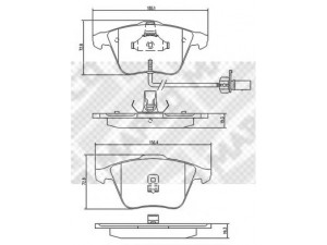 MAPCO 6718 stabdžių trinkelių rinkinys, diskinis stabdys 
 Techninės priežiūros dalys -> Papildomas remontas
4B0 698 151AD, 4B0 698 151AD, 4B0 698 15 AD