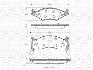 MAGNETI MARELLI 363702160770 stabdžių trinkelių rinkinys, diskinis stabdys 
 Techninės priežiūros dalys -> Papildomas remontas
0K011-33-23Z, 0K0113323Z