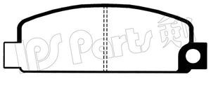 IPS Parts IBD-1320 stabdžių trinkelių rinkinys, diskinis stabdys
1243-49-230, 1243-49-230B, 3597-49-230