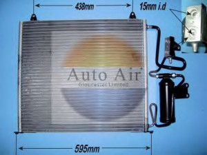 AUTO AIR GLOUCESTER 16-1268 kondensatorius, oro kondicionierius 
 Oro kondicionavimas -> Kondensatorius
7701205214, CA1022