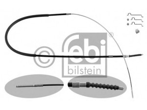 FEBI BILSTEIN 36674 trosas, stovėjimo stabdys 
 Stabdžių sistema -> Valdymo svirtys/trosai
34 40 1 166 237, 34 41 1 162 999