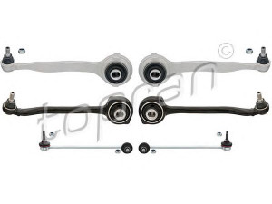 TOPRAN 408 425 jungčių komplektas, rato pakaba 
 Ašies montavimas/vairavimo mechanizmas/ratai -> Valdymo svirtis/pasukamosios svirties sujungimas -> Vairo trauklės (valdymo svirtis, išilginis balansyras, diago
203 330 KIT01