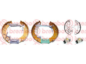 BREMBO K 61 080 stabdžių trinkelių komplektas 
 Techninės priežiūros dalys -> Papildomas remontas
424202