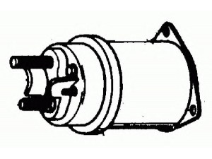 DELCO REMY 1115609 solenoidinis jungiklis, starteris
2132X10456392, V1117552