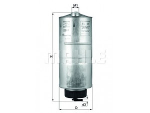 KNECHT KL 39 kuro filtras 
 Techninės priežiūros dalys -> Papildomas remontas
443127417A, 443127435, 893127417A