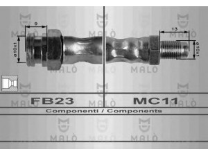 MAL? 8389 stabdžių žarnelė 
 Stabdžių sistema -> Stabdžių žarnelės
7701348920, 7701349127, 7701365516