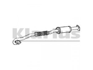 KLARIUS SB135J vidurinis duslintuvas 
 Išmetimo sistema -> Duslintuvas
5462965
