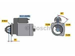 BOSCH 0 986 019 830 starteris 
 Elektros įranga -> Starterio sistema -> Starteris
21477586, 3978710, 8113230, 8192965
