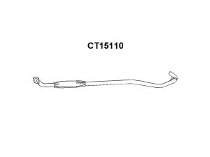 VENEPORTE CT15110 priekinis duslintuvas 
 Išmetimo sistema -> Duslintuvas
96012918