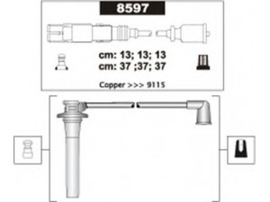 MAGNETI MARELLI 941318111303 uždegimo laido komplektas 
 Kibirkšties / kaitinamasis uždegimas -> Uždegimo laidai/jungtys