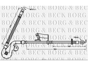 BORG & BECK BBH7764 stabdžių žarnelė 
 Stabdžių sistema -> Stabdžių žarnelės
4806.J4