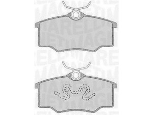 MAGNETI MARELLI 363916060531 stabdžių trinkelių rinkinys, diskinis stabdys 
 Techninės priežiūros dalys -> Papildomas remontas
93267112, 377698151E, 377698151J