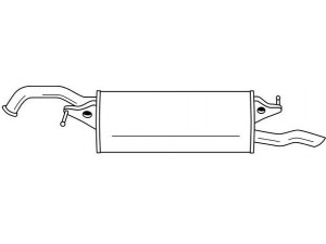 AKS DASIS SG44661 galinis duslintuvas
