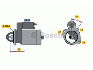 BOSCH 0 986 013 650 starteris 
 Elektros įranga -> Starterio sistema -> Starteris
4403249, 9108667, 93178785, 9562002