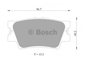BOSCH 0 986 AB2 271 stabdžių trinkelių rinkinys, diskinis stabdys 
 Techninės priežiūros dalys -> Papildomas remontas
04466 33160