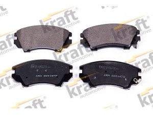KRAFT AUTOMOTIVE 6001672 stabdžių trinkelių rinkinys, diskinis stabdys 
 Techninės priežiūros dalys -> Papildomas remontas
13237751, 1605434