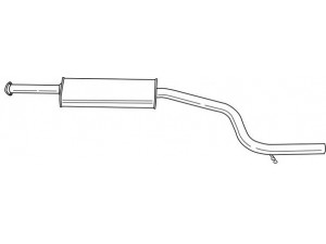 AKS DASIS SG26435 vidurinis duslintuvas