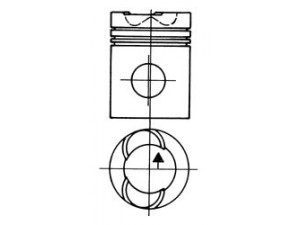 KOLBENSCHMIDT 93152600 stūmoklis 
 Variklis -> Cilindrai/stūmokliai
258664, 275706, 309989, 313272