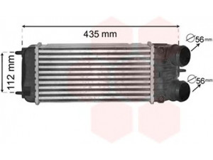 VAN WEZEL 40004353 tarpinis suslėgto oro aušintuvas, kompresorius 
 Variklis -> Oro tiekimas -> Įkrovos agregatas (turbo/superįkrova) -> Tarpinis suslėgto oro aušintuvas
1440C0