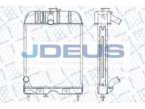 JDEUS 098M07 radiatorius, variklio aušinimas