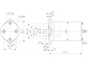 MAHLE ORIGINAL MM 174 elektrovariklis