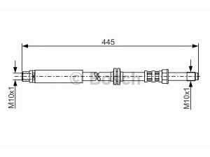BOSCH 1 987 481 179 stabdžių žarnelė 
 Stabdžių sistema -> Stabdžių žarnelės
1328519, 3M51 2282-GB