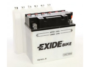 EXIDE YB16CL-B starterio akumuliatorius; starterio akumuliatorius