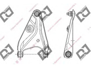 DJ PARTS DA1517 vikšro valdymo svirtis 
 Ašies montavimas/vairavimo mechanizmas/ratai -> Valdymo svirtis/pasukamosios svirties sujungimas -> Vairo trauklės (valdymo svirtis, išilginis balansyras, diago
6001-547-519, 6001-550-447, 6001-550-910