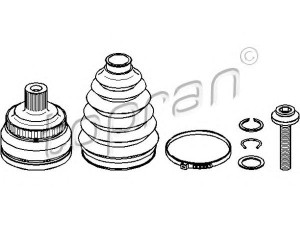 TOPRAN 110 811 jungčių komplektas, kardaninis velenas 
 Ratų pavara -> Sujungimai/komplektas
8E0 498 099A