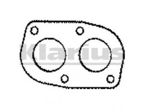 KLARIUS 410128 tarpiklis, išleidimo kolektorius
4152873, 4166914, 4177919, 4152873