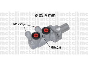 METELLI 05-0716 pagrindinis cilindras, stabdžiai 
 Stabdžių sistema -> Pagrindinis stabdžių cilindras
558387, 93189712