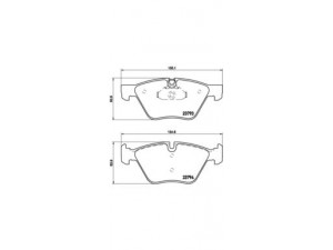 BREMBO P 06 057 stabdžių trinkelių rinkinys, diskinis stabdys 
 Techninės priežiūros dalys -> Papildomas remontas
34112339267, 34112339268, 34116763617