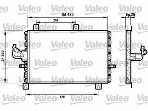 VALEO 816965 kondensatorius, oro kondicionierius 
 Oro kondicionavimas -> Kondensatorius
60810250, 60811595, 7773819, 46417426