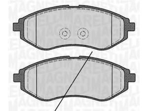 MAGNETI MARELLI 363916060511 stabdžių trinkelių rinkinys, diskinis stabdys 
 Techninės priežiūros dalys -> Papildomas remontas
94566892, 95231012