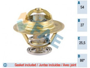 FAE 5330386 termostatas, aušinimo skystis 
 Aušinimo sistema -> Termostatas/tarpiklis -> Thermostat
60713535, 60713535