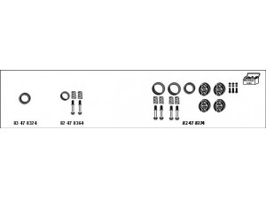 HJS MT-SUZ15 išmetimo sistema 
 Išmetimo sistema -> Išmetimo sistema, visa