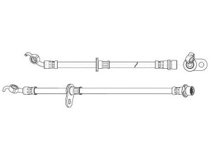 CEF 514564 stabdžių žarnelė 
 Stabdžių sistema -> Stabdžių žarnelės
90947W2017