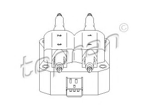 TOPRAN 501 401 ritė, uždegimas 
 Kibirkšties / kaitinamasis uždegimas -> Uždegimo ritė
1 487 707, 1213 1 487 707, 1213 7 510 738