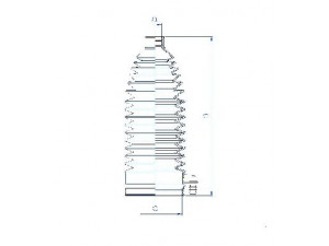 SPIDAN 84113 gofruotoji membrana, vairavimas
406657, 406664, 406673, 406674
