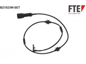 FTE BZ1023W-SET įspėjimo kontaktas, stabdžių trinkelių susidėvėjimas 
 Stabdžių sistema -> Susidėvėjimo indikatorius, stabdžių trinkelės
62 38 322, 90 495 145, 90 495 145