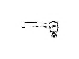 OCAP 0293596 skersinės vairo trauklės galas 
 Vairavimas -> Vairo mechanizmo sujungimai
31320-GA111